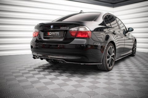 Splitter Tylny Środkowy (Z Dyfuzorem) BMW 3 Sedan E90 - Gloss Black