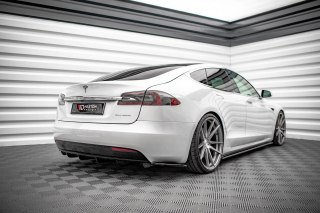 Dokładka Tesla Model S Facelift Tył Gloss Black