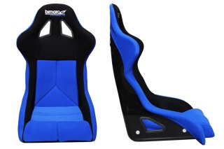 Fotel Sportowy Bimarco Cobra PRO Welur Blue-Black FIA