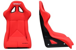 Fotel Sportowy Bimarco Cobra PRO Welur Red FIA