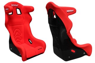 Fotel Sportowy Bimarco Phantom Welur Red FIA