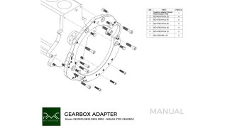 Adapter Nissan RB RB20 RB25 RBB6 RB30 - Nissan 350Z Z33 370Z Z34 CD009