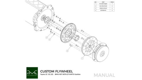 Adapter Supra JZA70 JZA80 MKIII MKIV - BMW ZF 8HP 8HP70 8HP50