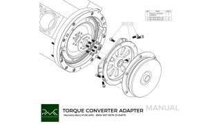 Adapter konwertera ZF 8HP70 BMW N57 N57N Diesel - Mercedes-Benz M156