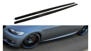 Dokładka BMW 3 E92 M-Pack Progi Gloss Black