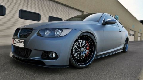 Dokładka BMW 3 E92 M-Pack Progi Gloss Black