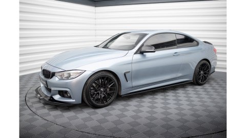 Dokładka BMW 4 F32 F36 F33 M-Pack Progi Gloss Black