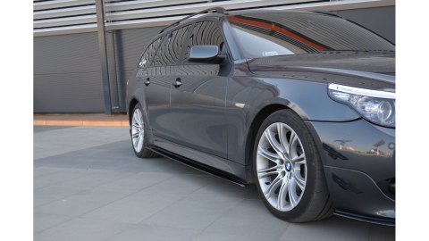 Dokładka BMW 5 E60 E61 M-Pack Progi Gloss Black