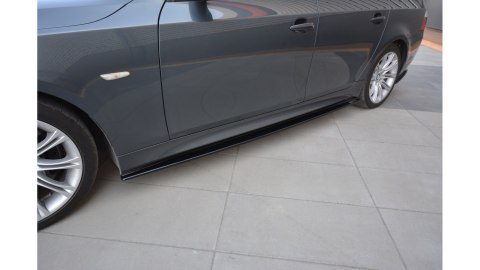 Dokładka BMW 5 E60 E61 M-Pack Progi Gloss Black