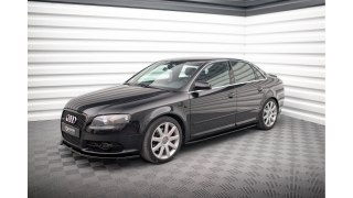 Dokładka Audi A4 B6 Progi v.1 Gloss Black