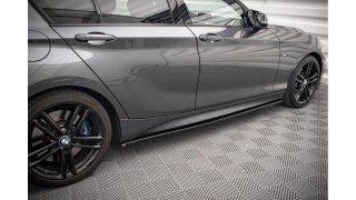 Dokładka BMW 1 F20 Progi v.1 Gloss Black