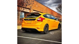 Dokładka Ford Focus II STI Zderzak Tył RS-Look ABS