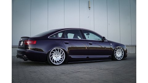 Dokładka Audi A6 C6 S-Line Progi Gloss Black