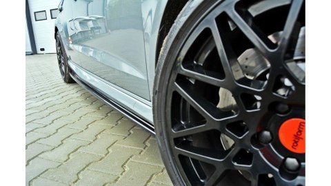 Dokładka Audi RS3 8V Sportback Progi Gloss Black