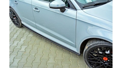 Dokładka Audi RS3 8V Sportback Progi Gloss Black