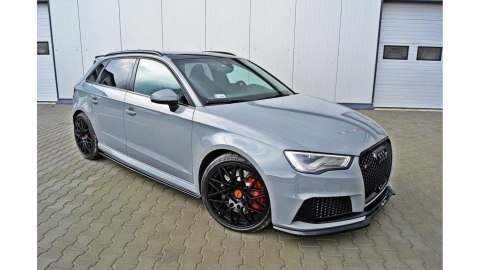 Dokładka Audi RS3 8V Sportback Progi Gloss Black