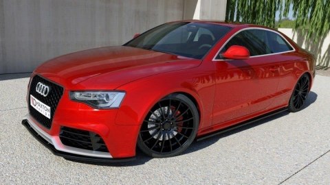 Dokładka Audi RS5 8T Progi Gloss Black