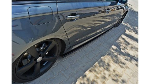 Dokładka Audi A6 C7 S-Line Progi Gloss Black