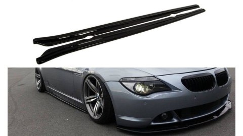 Dokładka BMW 6 E63 E64 Progi Gloss Black