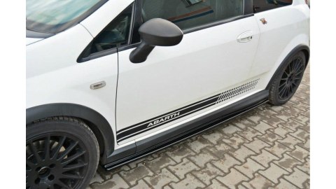 Dokładka Fiat Grande Punto Abarth Progi Gloss Black