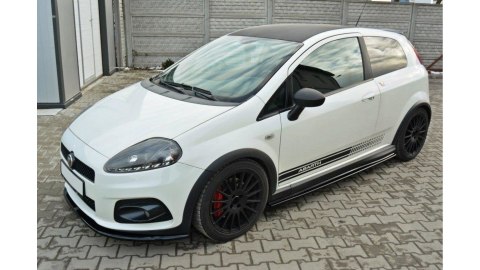 Dokładka Fiat Grande Punto Abarth Progi Gloss Black