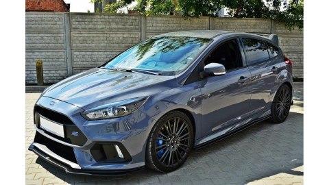 Dokładka Ford Focus III RS Progi Gloss Black