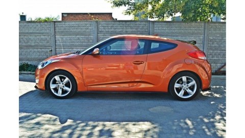 Dokładka Hyundai Veloster Progi Gloss Black