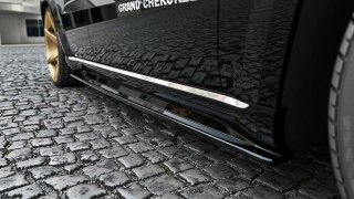 Dokładka Jeep Grand Cherokee WK2 Summit Facelift Progi Gloss Black