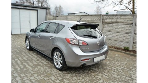 Dokładka Mazda 3 II Sport Progi Gloss Black