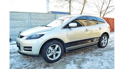 Dokładka Mazda CX-7 Progi Gloss Black