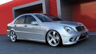 Dokładka Mercedes-Benz C W203 Progi AMG 204 Look