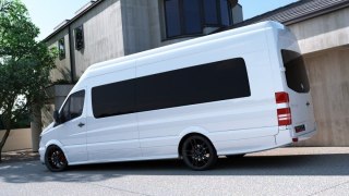 Dokładka Mercedes-Benz Sprinter II Facelift 13+ Progi