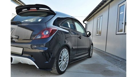 Dokładka Opel Corsa D OPC VXR Progi Gloss Black