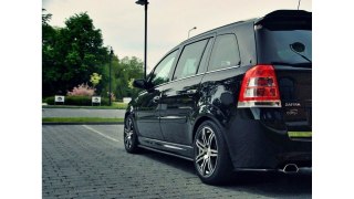 Dokładka Opel Zafira B OPC Progi Gloss Black