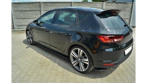 Dokładka Seat Leon III Cupra FR Progi Gloss Black