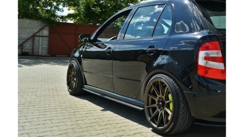 Dokładka Skoda Fabia I RS Progi Gloss Black