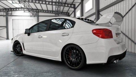 Dokładka Subaru Impreza IV WRX STI Progi v.1 Gloss Black