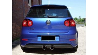 Dyfuzor Volkswagen Golf V R32 Tył 2 otwory na wydech, wydech R32