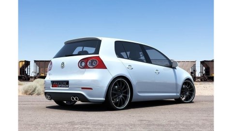 Dyfuzor Volkswagen Golf V R32 Tył 2 otwory na wydech