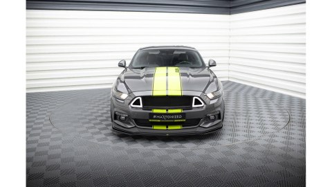 Splitter Ford Mustang VI GT przód Gloss Black