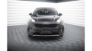 Splitter Kia Sportage IV GT-Line przód Gloss Black