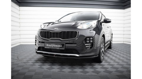 Splitter Kia Sportage IV GT-Line przód Gloss Black