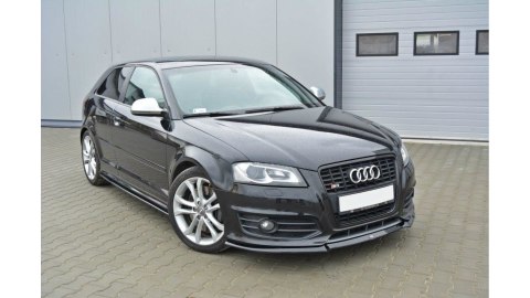 Splitter Audi S3 8P Facelift przód v.1 Gloss Black