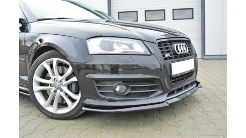 Splitter Audi S3 8P Facelift przód v.1 Gloss Black