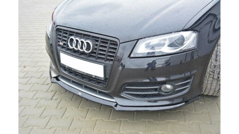 Splitter Audi S3 8P Facelift przód v.1 Gloss Black