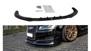 Splitter Audi S8 D4 Facelift przód v.1 Gloss Black