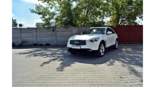 Splitter Infiniti QX70 przód v.1 Gloss Black