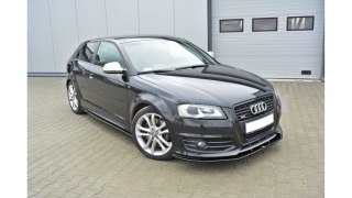 Splitter Audi S3 8P Facelift przód v.2 Gloss Black