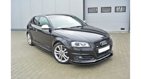 Splitter Audi S3 8P Facelift przód v.2 Gloss Black