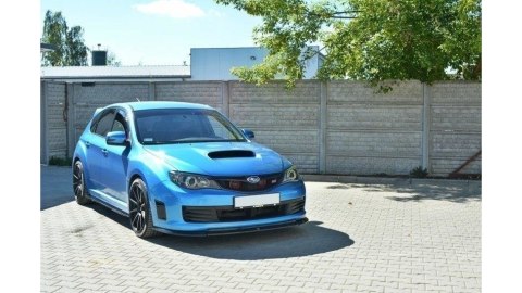 Splitter Subaru Impreza III WRX STI przód v.2 Gloss Black